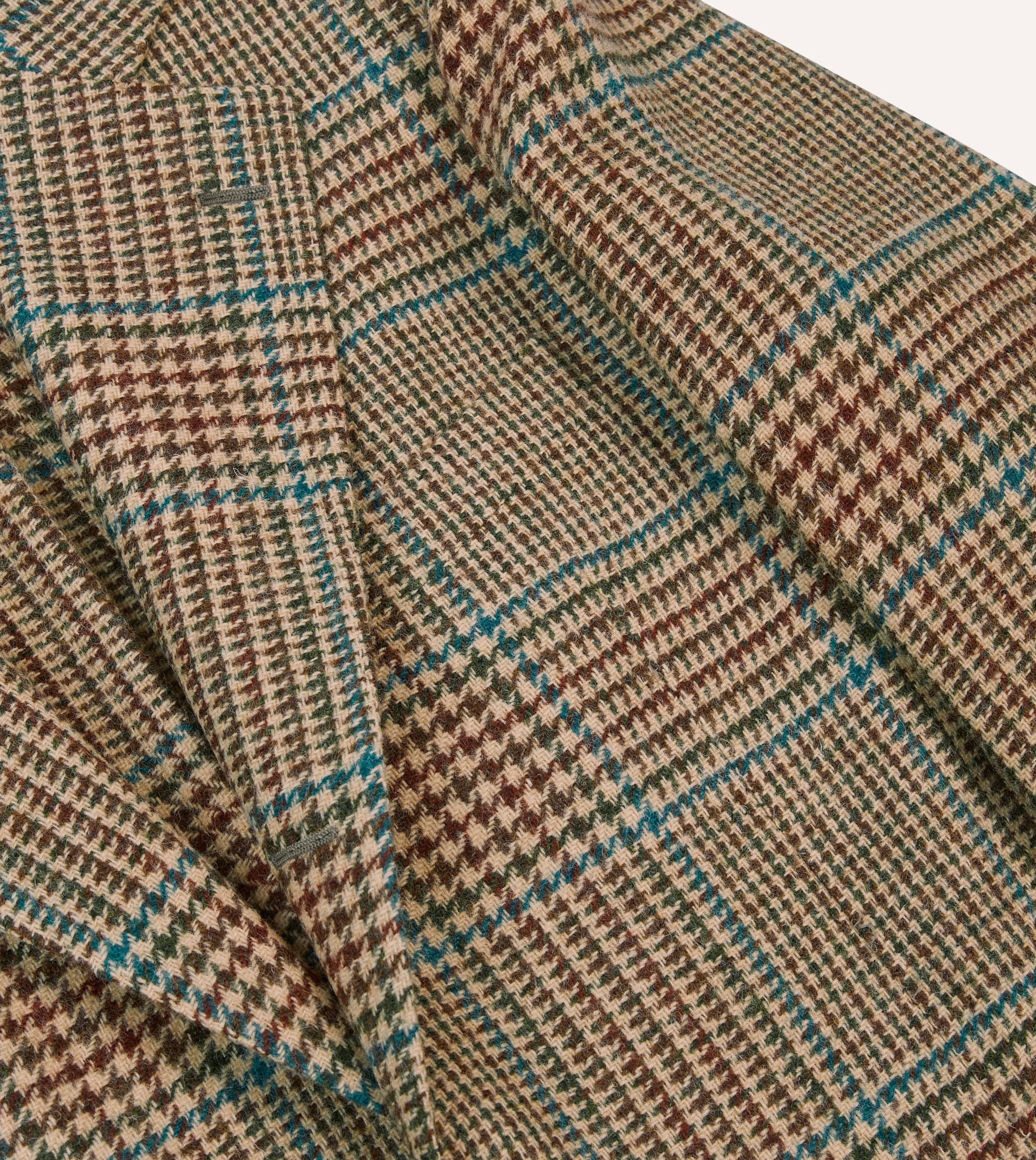 Prince of Wales Check Tweed Blazer