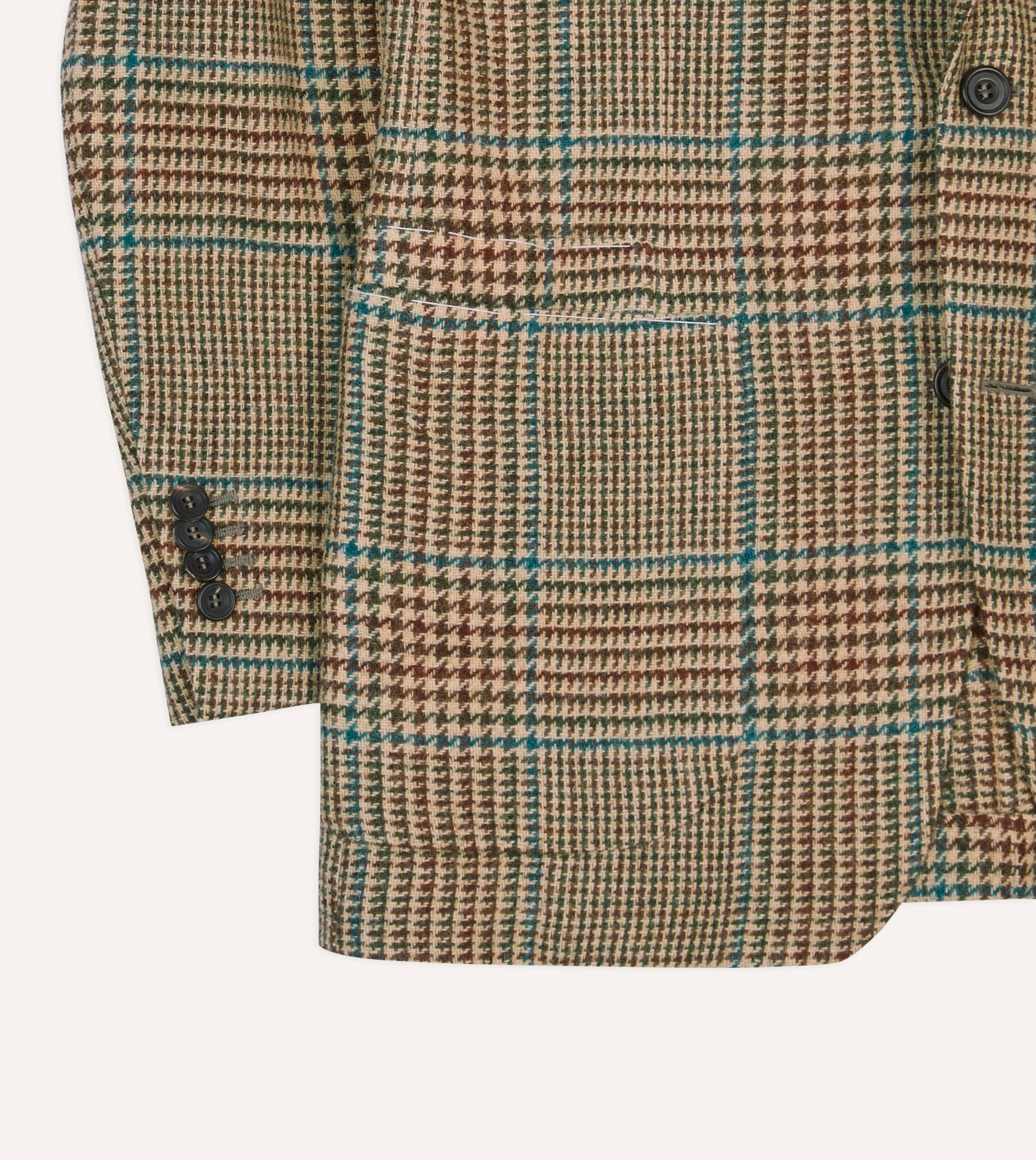 Prince of Wales Check Tweed Blazer