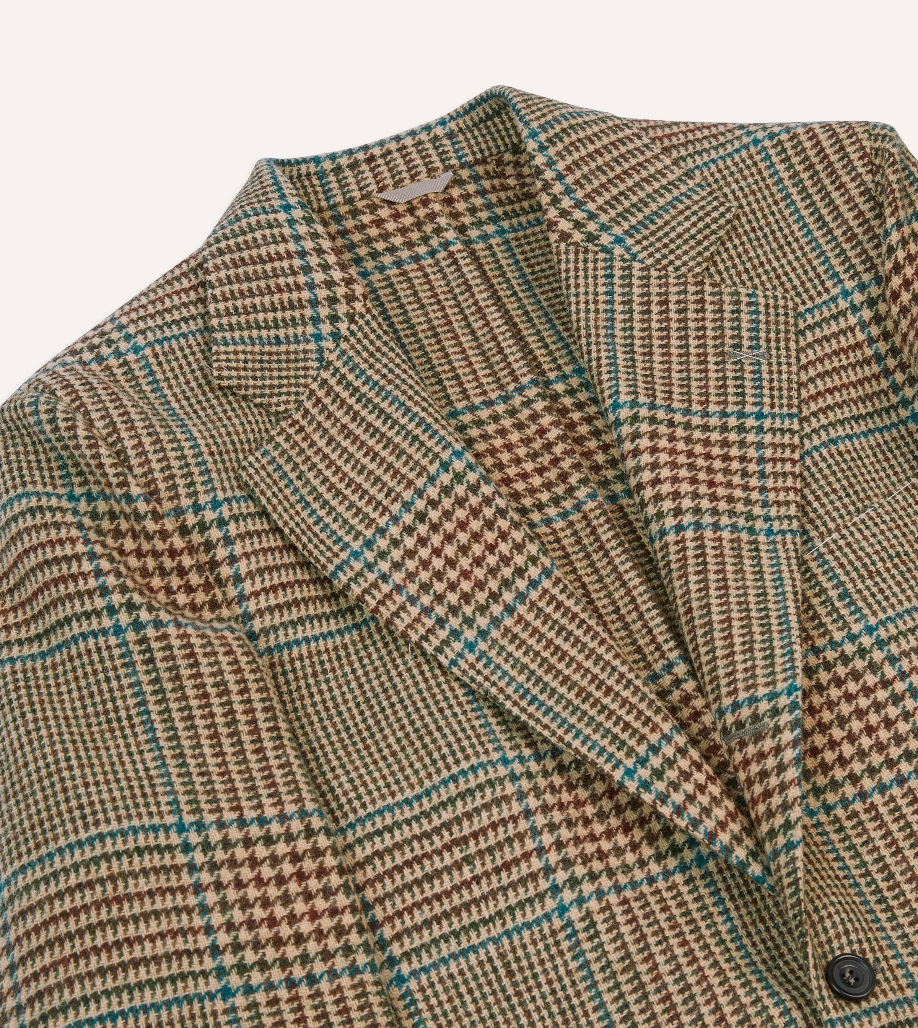 Prince of Wales Check Tweed Blazer