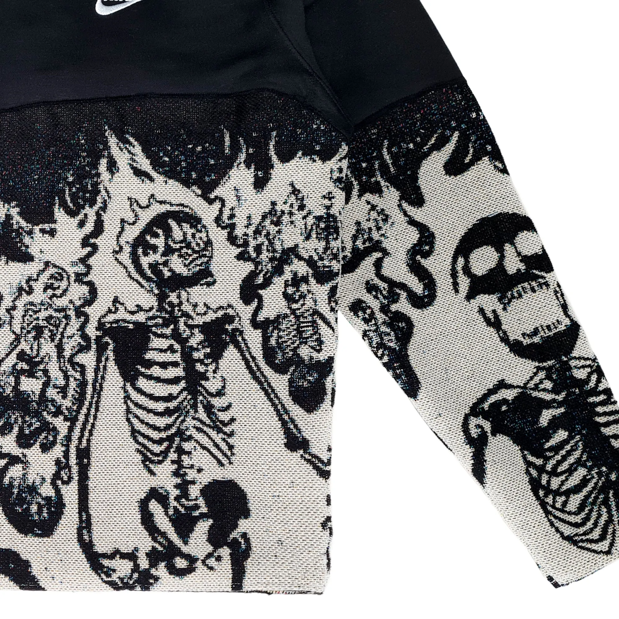 "Skeleton Flame" Nike Crewneck