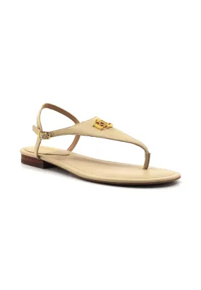 RALPH LAUREN Sandalo Infradito Donna Sand Beige 802852803011