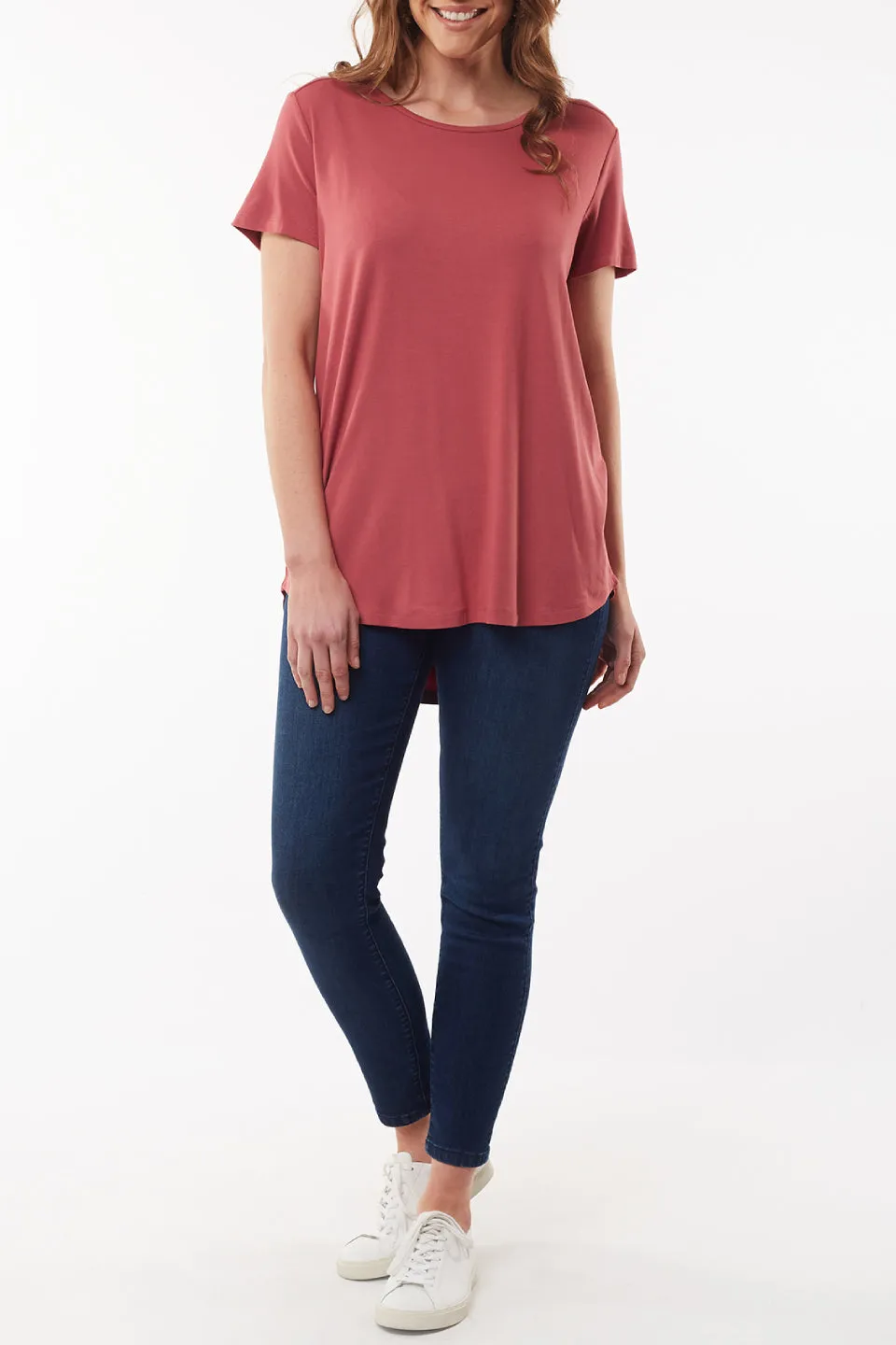 Sierra Luxe Deep Rose Tee