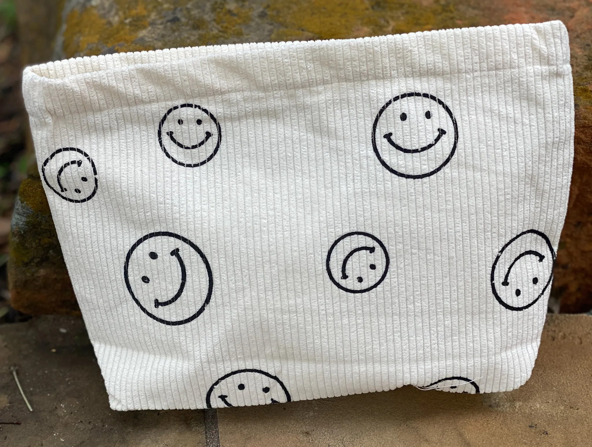 Smiley Face Zipper Pouch