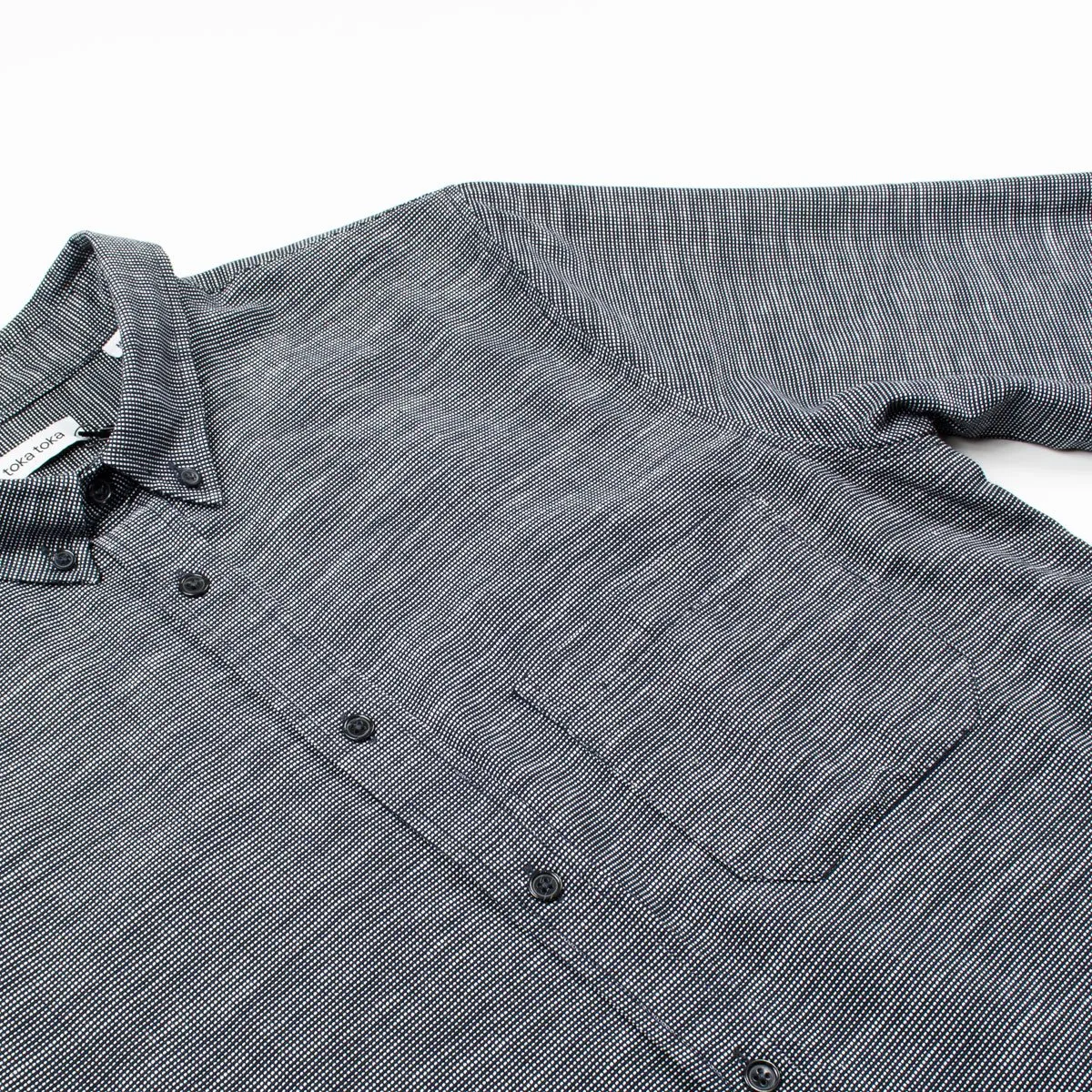 Toka Toka - Peter Check Shirt - Black / White