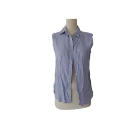 Uniqlo Lilac Sleeveless Collared Shirt | Pre Loved |