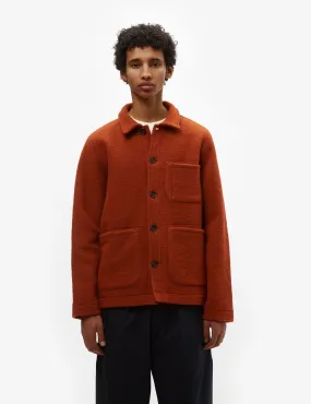 Universal Works Field Jacket (Wool) - Orange