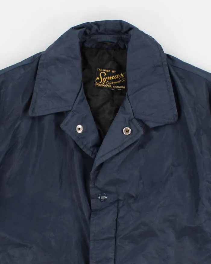 Vintage Symax Garment Co Navy Jacket - L